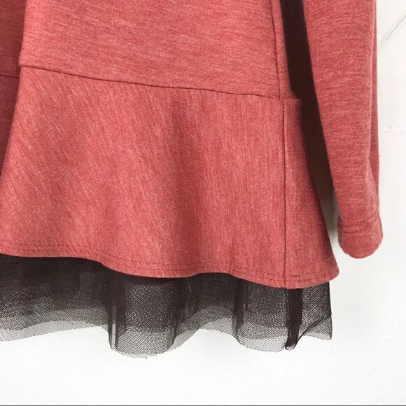 LOGO Lounge Lori Goldstein French Terry Mesh Top X-Small XS - Picture 3 of 5